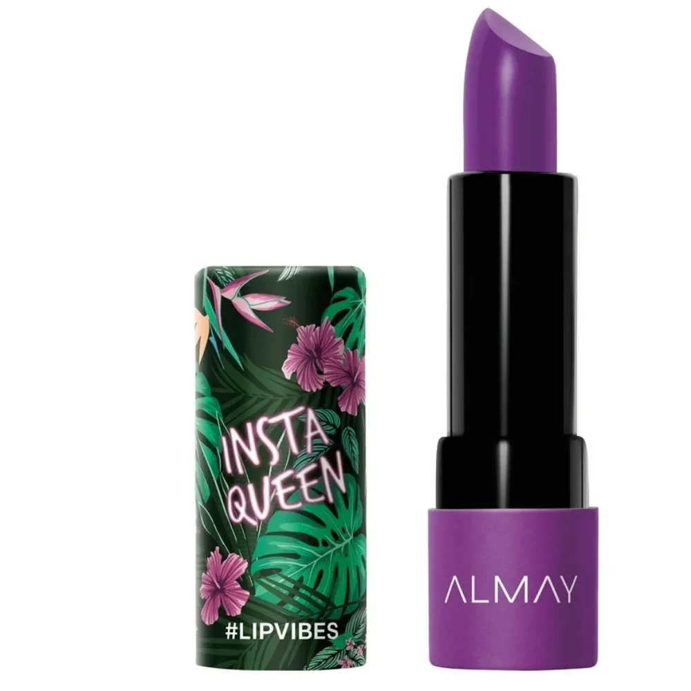 3 For $10🆕Almay Insta Queen Bold Purple Lipstick Hypoallergenic w Shea Butter